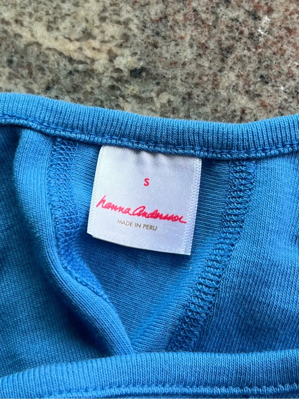 S Hanna Andersson Organic Cotton Blue Cap
